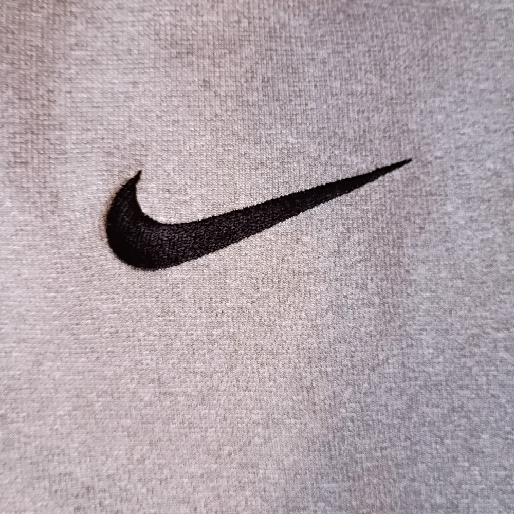 Nike Therma-FIT Mens Hoodie Grey Black Pullover Training Sweatshirt 465784-066 L - Picture 6 of 9